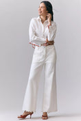 Load image into Gallery viewer, The Naomi Embroidered High-Rise Crop Wide-Leg Jeans