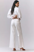 Load image into Gallery viewer, The Naomi Embroidered High-Rise Crop Wide-Leg Jeans