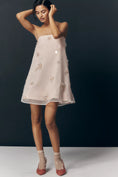 Load image into Gallery viewer, Maeve Strapless Scattered Embellished Mini Dress