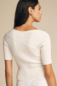 Load image into Gallery viewer, Maeve Ribbed Sweater Tee
