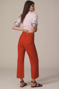 Load image into Gallery viewer, The Colette Cropped Wide-Leg Trousers by Maeve