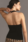 Load image into Gallery viewer, By Anthropologie Ruched Halter Tank Top