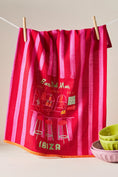 Load image into Gallery viewer, Phthalo Ruth Ibiza Cotton Dish Towel