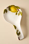Load image into Gallery viewer, Foster Lemon Stoneware Spoon Rest