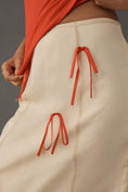 Load image into Gallery viewer, Maeve Ribbon Pencil Midi Skirt