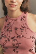 Load image into Gallery viewer, Pilcro Embellished Halter Tank Top