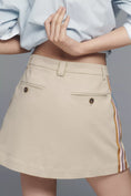 Load image into Gallery viewer, Maeve Side-Striped Mini Skirt