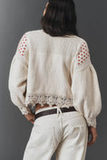 Load image into Gallery viewer, Pilcro Embroidered Lace-Trim Sweater