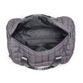 Load image into Gallery viewer, Ty Quilted Puffer Nylon Duffel: Carbon