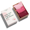 Load image into Gallery viewer, Boxed Set Ankle Socks that Support Self-Checks: Medium