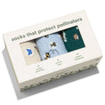 Load image into Gallery viewer, Boxed Set Socks that Protect Pollinators: Small