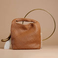 Load image into Gallery viewer, Johanna Saddle Recycled Vegan Shoulder Bag
