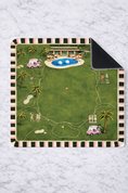 Load image into Gallery viewer, On the green golf mahjong mat 33"x33"