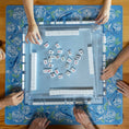 Load image into Gallery viewer, Hutch & Nook Mahjong Mat - Blue & White Bird