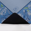 Load image into Gallery viewer, Hutch & Nook Mahjong Mat - Blue & White Bird