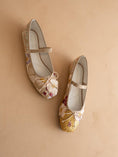 Load image into Gallery viewer, The London | Floral Ballet Pointe Fall Flat