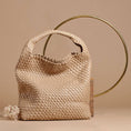 Load image into Gallery viewer, Johanna Nude Recycled Vegan Shoulder Bag