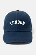 Load image into Gallery viewer, LONDON Cotton Hat: NAVY
