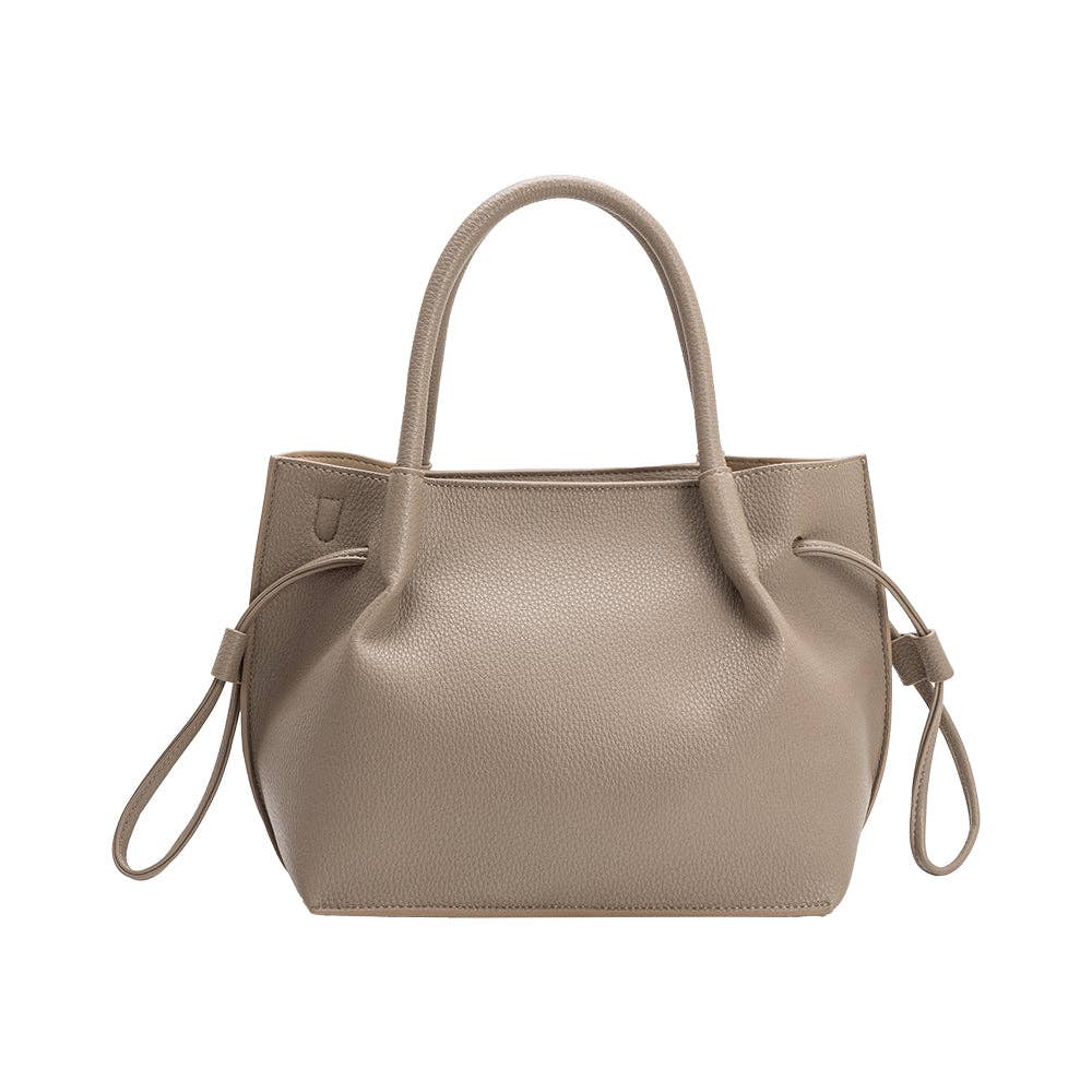 Tyler Taupe Recycl Vegan Crossbody Bag