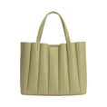 Load image into Gallery viewer, Adela Mint Recycled Vegan Leather Tote Bag
