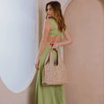 Load image into Gallery viewer, Farrow Pistachio Recycled Vegan Tote Bag
