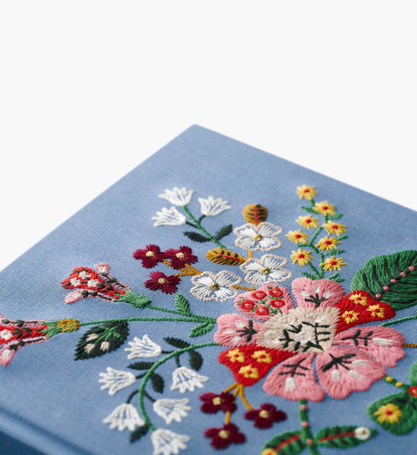 Gracie Embroidered Sketchbook