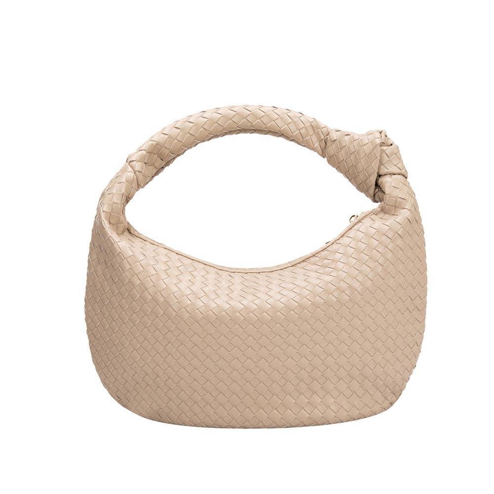 Brigitte Bone Recycled Vegan Shoulder Bag