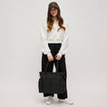 Load image into Gallery viewer, Jetsetter Multi Compartment Travel Tote: Black

