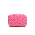 Load image into Gallery viewer, Flora Pop Nylon Cosmetic Pouch: Pink
