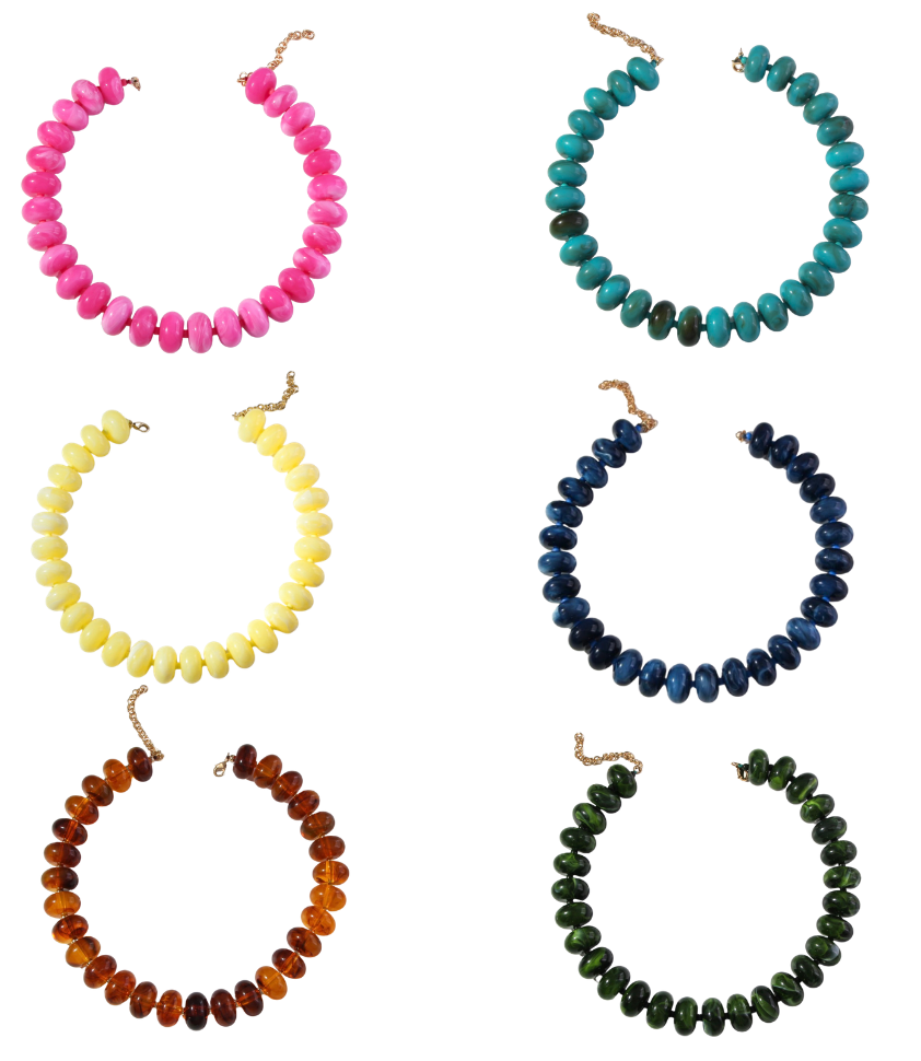 Highland Bauble Necklace: Butter Yellow