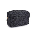 Load image into Gallery viewer, Flora Pop Nylon Cosmetic & Travel Organizer Pouch: Cream
