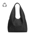 Load image into Gallery viewer, Farrow Black Recycled Vegan Tote Bag
