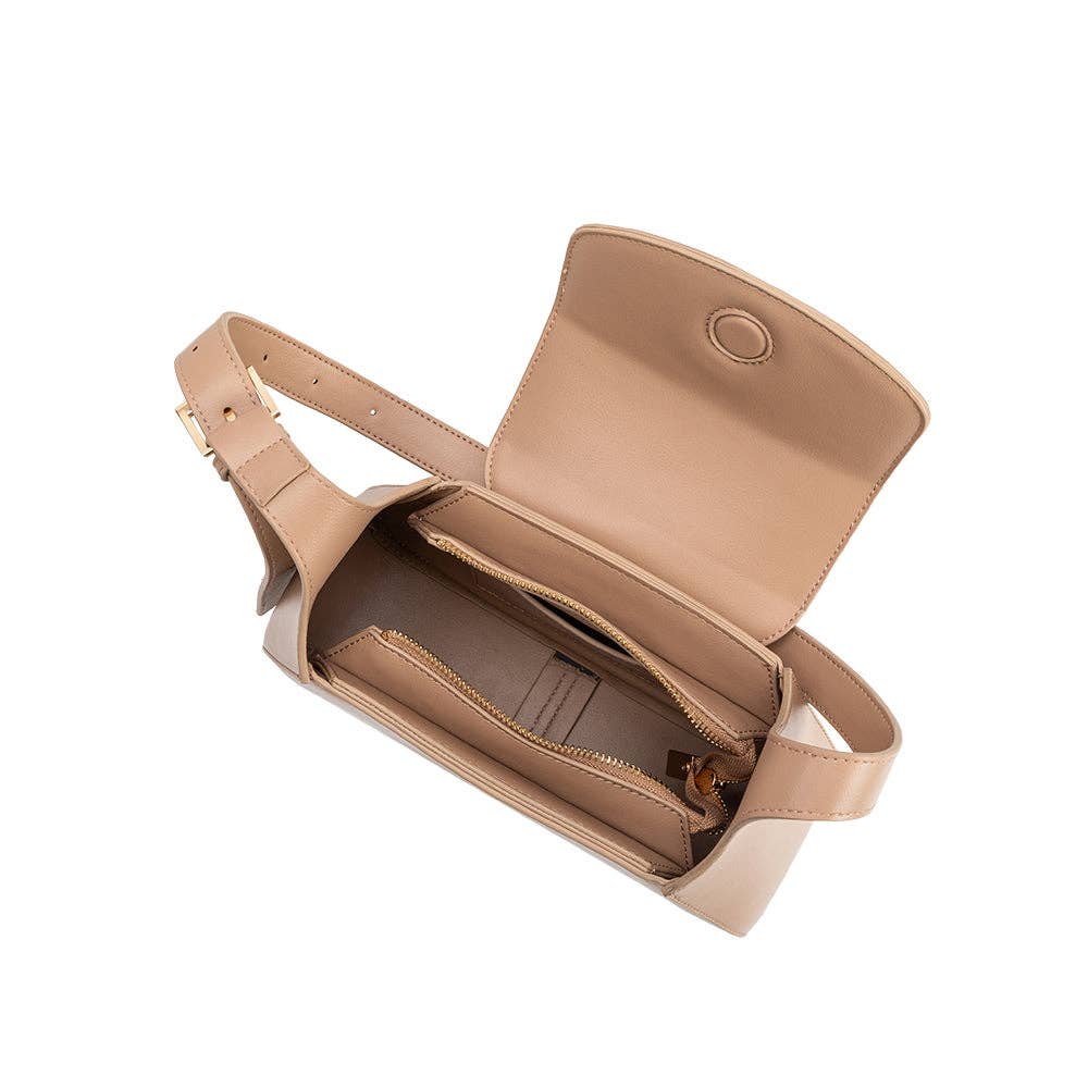 Melody Nude Recycled Vegan Shoulder Bag