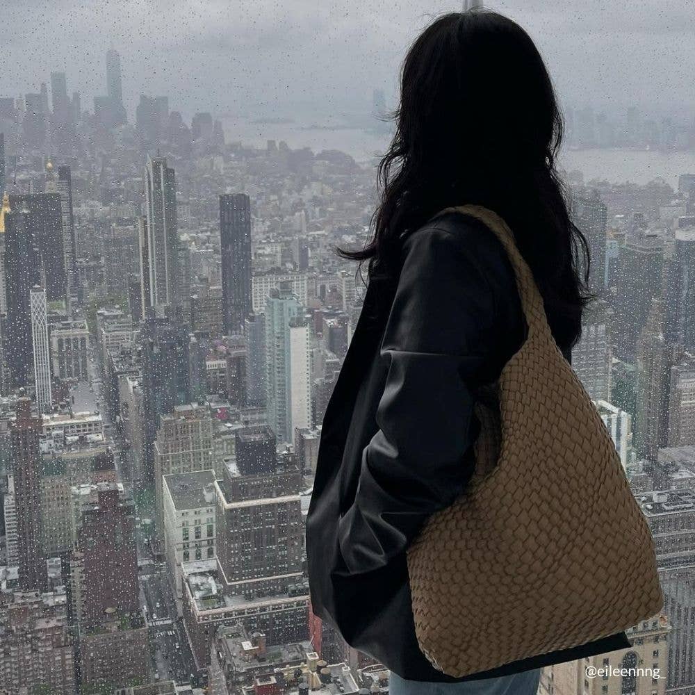 Johanna Nude Recycled Vegan Shoulder Bag