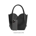Load image into Gallery viewer, Tulip Raffia Embossed Recycled Top Handle
