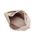 Load image into Gallery viewer, Johanna Ivory Large Vegan Shoulder Bag
