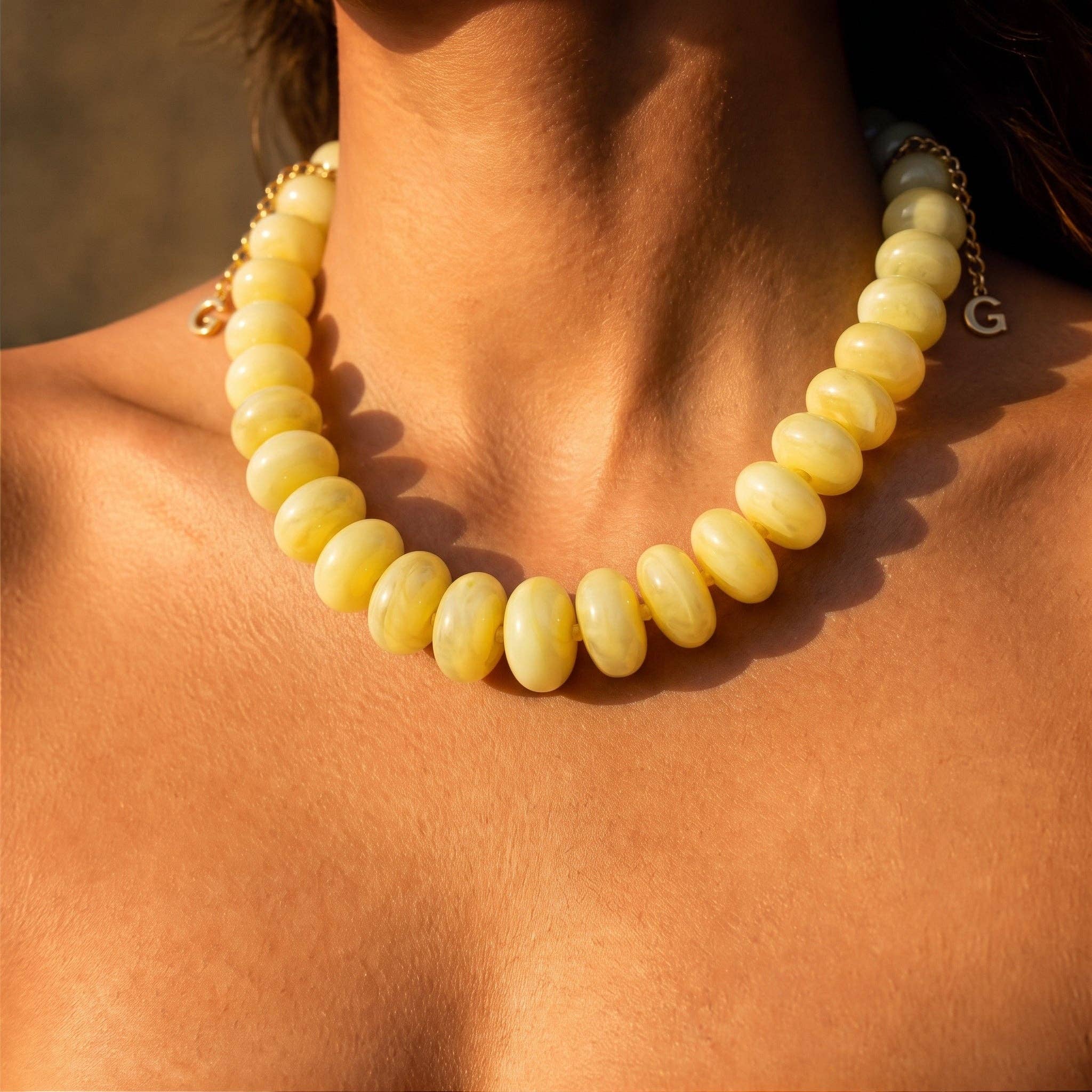 Highland Bauble Necklace: Navy