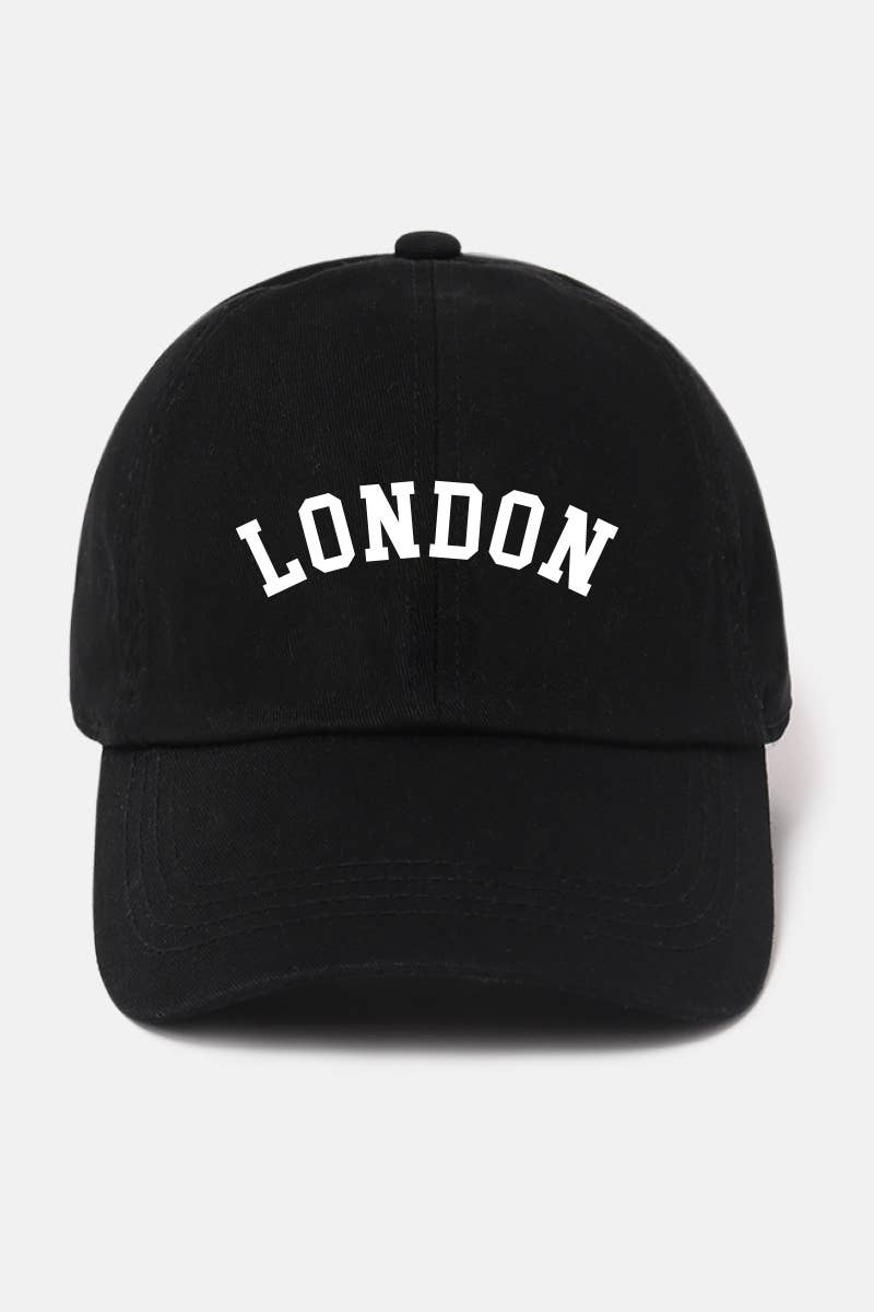 LONDON Cotton Hat: NAVY