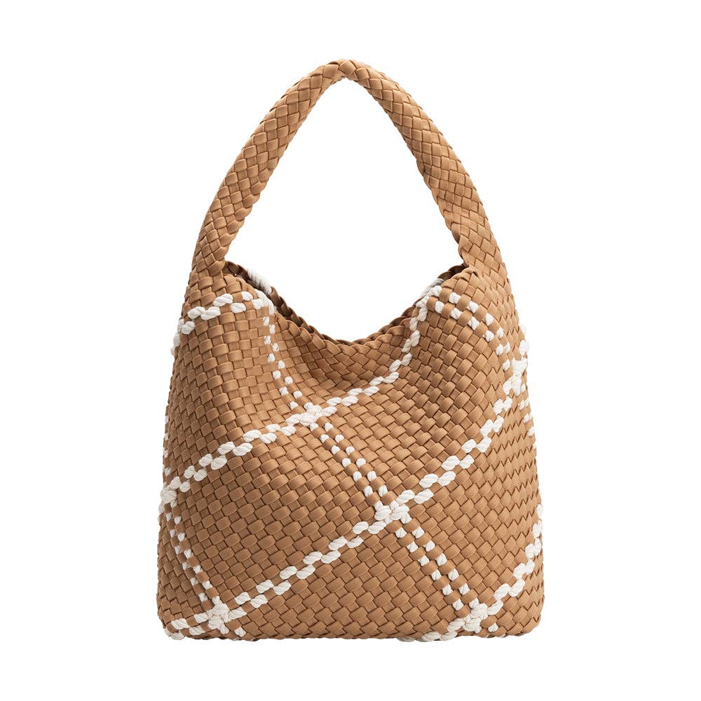 Johanna Sand Nylon Shoulder Bag