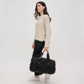 Load image into Gallery viewer, Ty Quilted Puffer Nylon Duffel: Natural
