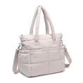 Load image into Gallery viewer, Jetsetter Multi Compartment Travel Tote: Cream
