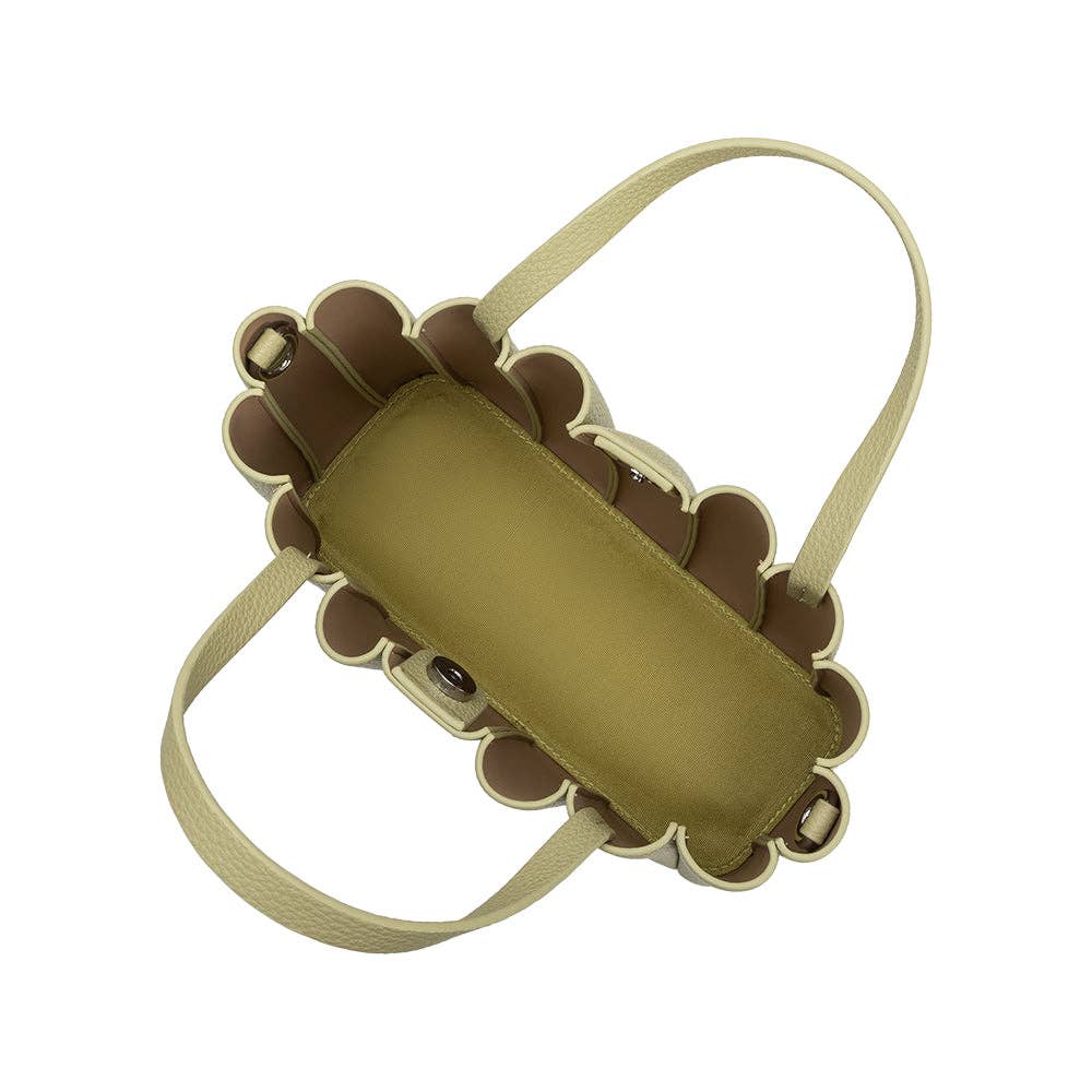 Adela Mint Recycled Vegan Leather Tote Bag