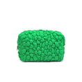 Load image into Gallery viewer, Flora Pop Nylon Cosmetic & Travel Organizer Pouch: Cream
