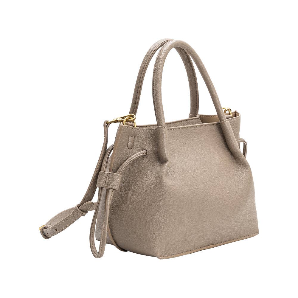 Tyler Taupe Recycl Vegan Crossbody Bag