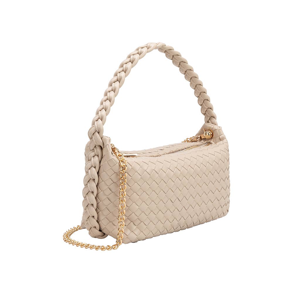 Alma Ivory Recycled Vegan Top Handle Bag