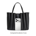 Load image into Gallery viewer, Adela Mint Recycled Vegan Leather Tote Bag
