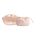 Load image into Gallery viewer, Nikko Peach Silicon Vegan Tote Bag
