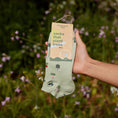 Load image into Gallery viewer, Ankle Socks that Plant Trees (Green Tulips): Medium
