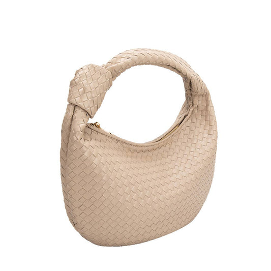 Brigitte Bone Recycled Vegan Shoulder Bag