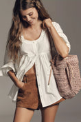 Load image into Gallery viewer, Maeve Long-Sleeve Scoop Babydoll Top
